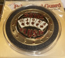 Casino Poker Card Guard Cover Protector Royal Flush