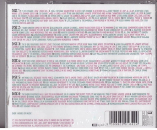 50er Jahre - 125 ORIGINAL HITS - 6 CDs NEU in Folie - Bild 2 von 2