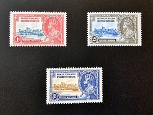 BECHUANALAND PROTECTORATE 1935 KGV Silver Jubilee Sc 111-113. SG 117-119 MH