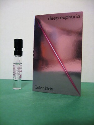 CALVIN KLEIN Women's Deep Euphoria Eau De Toilette Spray Sample 1.2 ml /.04 oz. 