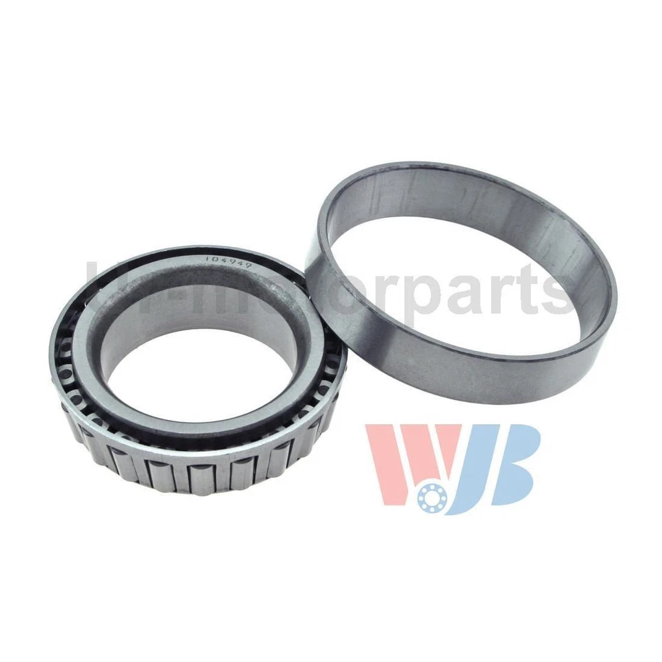 Juego de 2 cojinetes de rueda exterior trasera y carreras WJB para Chevrolet C2500 1988-2000 Foto 2 de 3