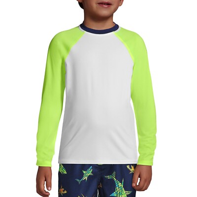 lime green swim shirt