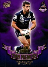 2009 Melbourne Storm NRL Premiers Select Limited Edition Card - Cameron Smith