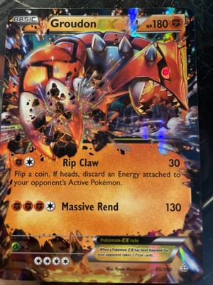 大人気 85 160 Groudon Pokemon Xy Holo Clash Primal その他カードゲーム Www Ayacouture Co Uk