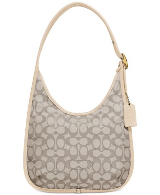 NWT Coach Ergo Leather~Canvas~ Shoulder Bag C2265 Pick color | eBay