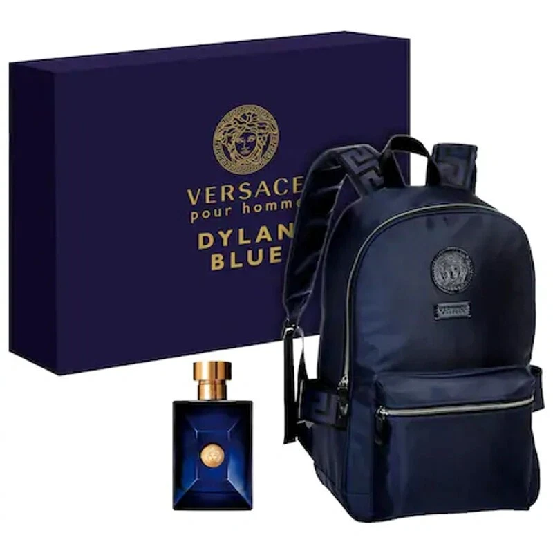 Versace cologne sales backpack set