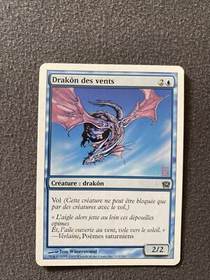 magic the gathering karte 1993-2005 DRAKON DES VENTS