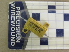 NTE PRECISION WIREWOUND 5W 5WMD50 0.5 OHM 1%