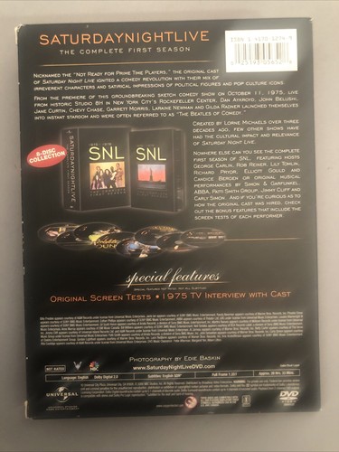 DVD BOX SET SNL FIRST SEASON 1975-1976 Saturday Night Live. Excellent plays. - Picture 3 of 6