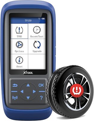 USED XTOOL TP150 TPMS Programming Tool Tire Sensor Relearn Reset Actived Scanner