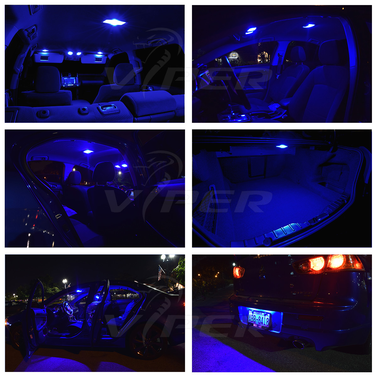 AWALITED 14-Piece LED Interior Light Kit For Chevy Tahoe/Suburban (2007-2014) – Super White 6500K - View #10