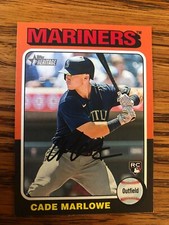 2024 Topps Heritage Mini Cade Marlowe Seattle Mariners RC 364