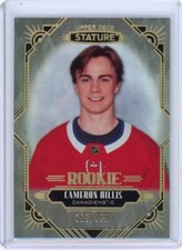 2020-21 UD Stature Cameron Hillis Rookie RC #d /399 - Montreal Canadiens