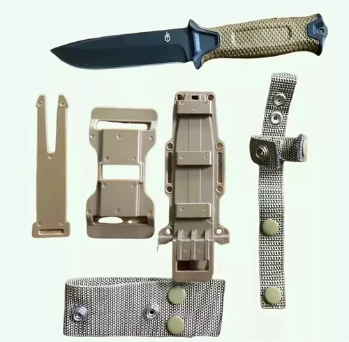 Gerber StrongArm Fixed Blade Knife Plain Edge - Coyote Brown💯 Free shipping USA