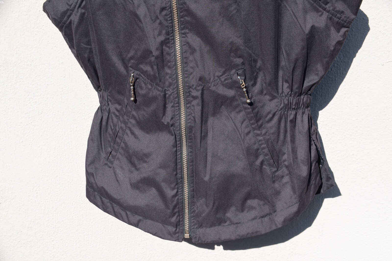 Rare SUNICE Golf Vest 90s Retro S Black Gem