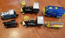 Lot Of Diecast and Toy Train Cars and Engines