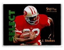 1995 Select Certified - #20 - J.J. Stokes Select Few /1028 - San Francisco 49ers