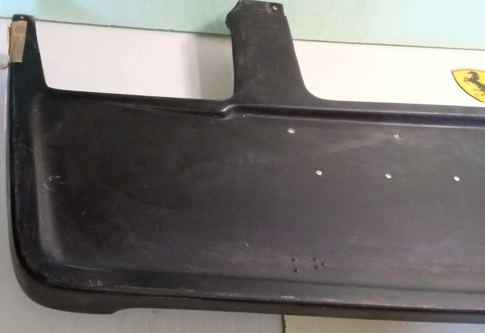 Ferrari Mondial Fiberglass Undercover Front Valance Spoiler Panel_62633400_NEW