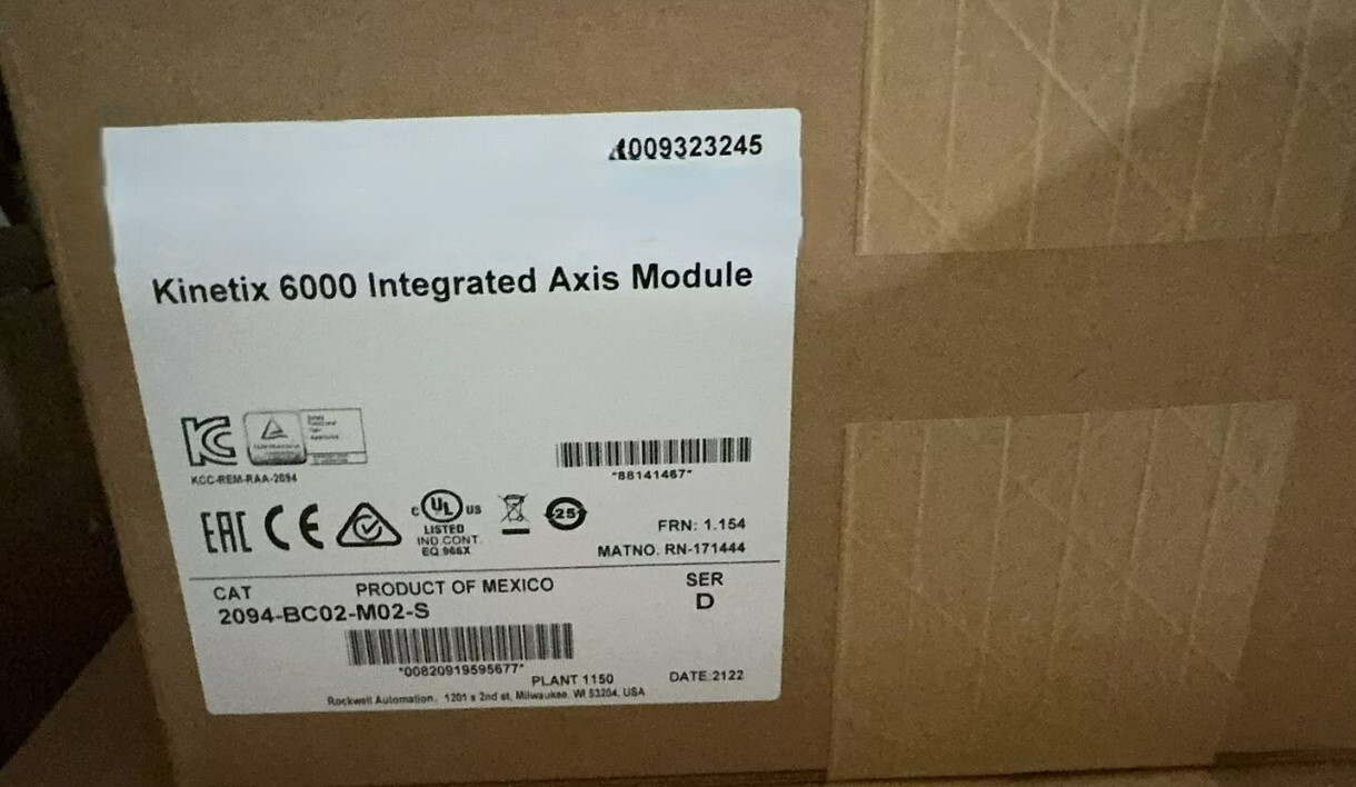 New Sealed Allen-Bradley 2094-BC02-M02-S / D Kinetix 6000 Integrated Axis Module