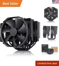 NH-D15 chromax.Black, Dual-Tower CPU Cooler 140mm, Black