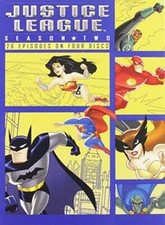 Justice League: Season 2 (DC Comics Classic Collection) - DVD - GOOD