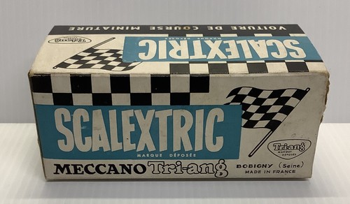 = FRANCÉS SCALEXTRIC TRI-ANG AÑOS 60 FJ C73 PORSCHE F1 (EXCELENTE CAJA) ROJO OSCURO - Imagen 11 de 16