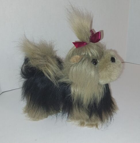 Juguete de peluche realista Battat Yorkshire Terrier Yorkie cachorro perro 8 " - Imagen 2 de 6