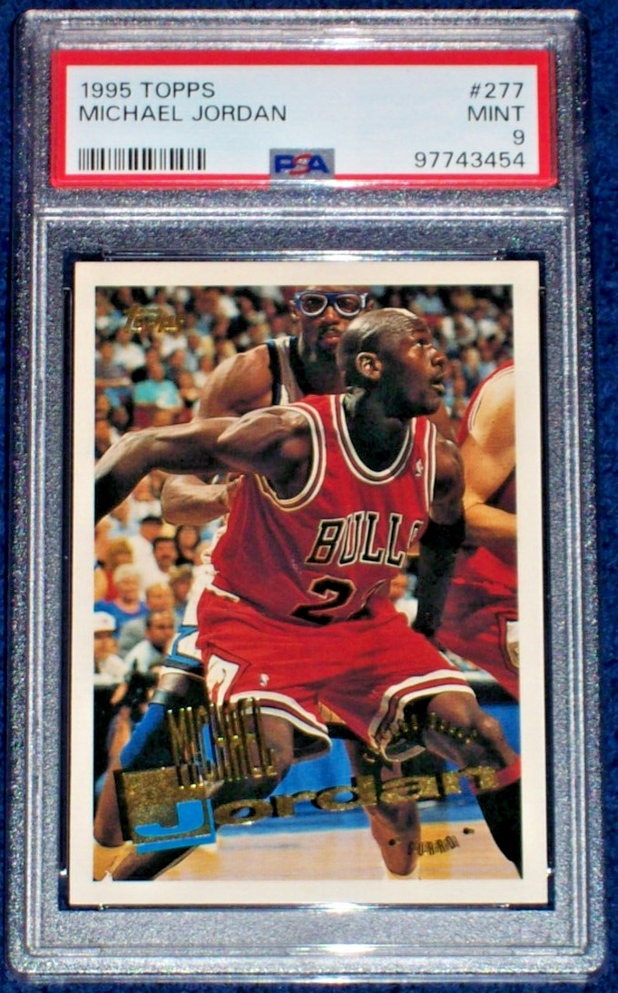 1995 Michael Jordan #277 Topps PSA 9 Chicago Bulls