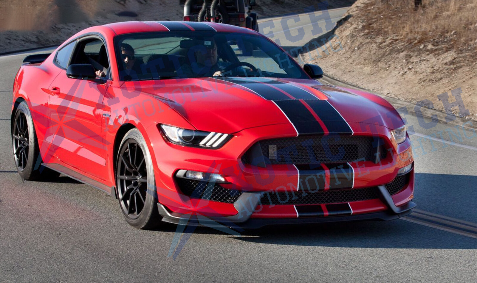 Graphics Rally Racing Stripe Hood Roof Trunk Decal Sticker Wrap For ...