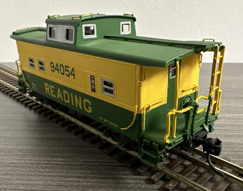 Overland Models HO Brass #1249 Reading Steel Caboose Class NMp #94054 Painted - Picture 4 of 15