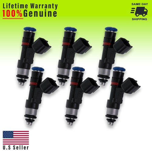 Set of 6 Fuel Injectors for GMC ACADIA Saturn Buick 3.6L BOSCH OEM