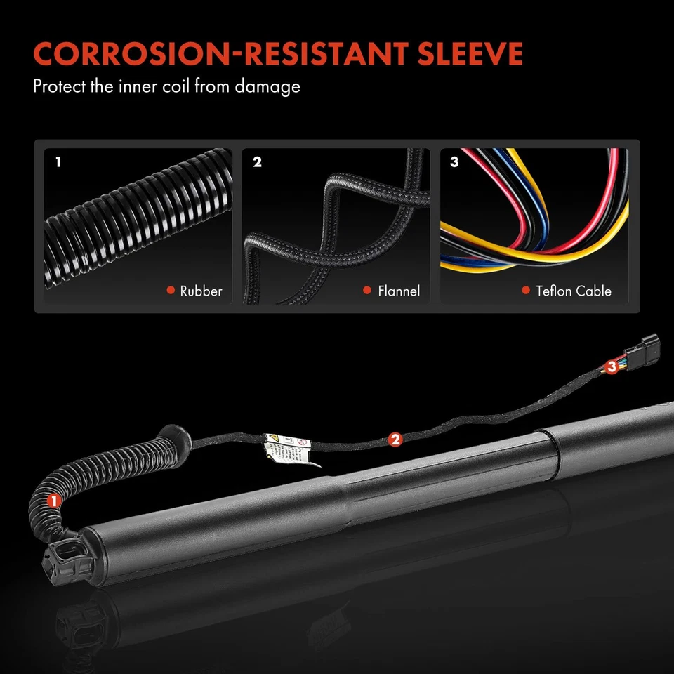 2x puntales de elevación eléctrica para puerta trasera lateral para BMW 328d xDrive 328i xDrive Foto 4 de 4