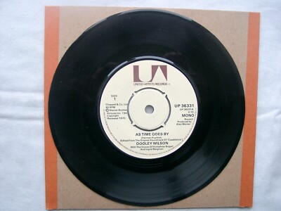 DOOLEY WILSON - As Time Goes By 7'' - UP 36331 - 1977 UK a