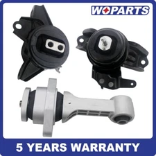 3X Engine,Trans&Torque Strut Mount SET Fit For Hyundai Azera 3.3L Auto 2012-