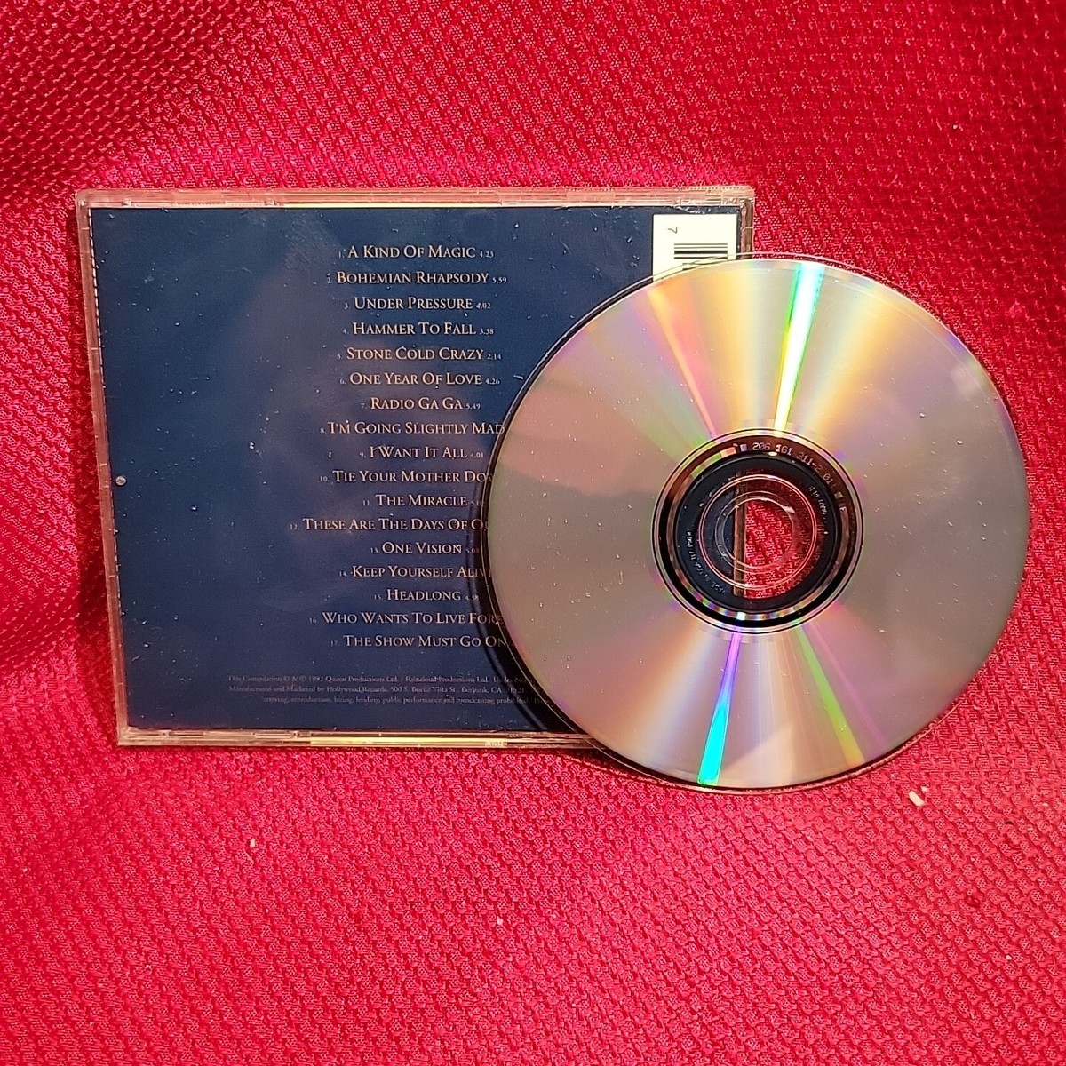 QUEEN Classic Queen 1992 audio music compact disc CD 80s 90s