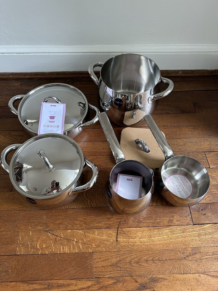 Alessi Mami Pot Set Of 8 Pieces | eBay Alessi Mami Pot Set Of 8 Pieces | eBay