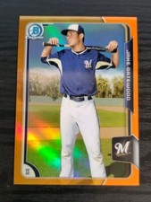 2015 Bowman Draft Chrome Orange #104 Jake Gatewood /25