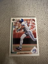 1991 Upper Deck Baseball Card 89 KENNY WILLIAMS TORONTO BLUE JAYS