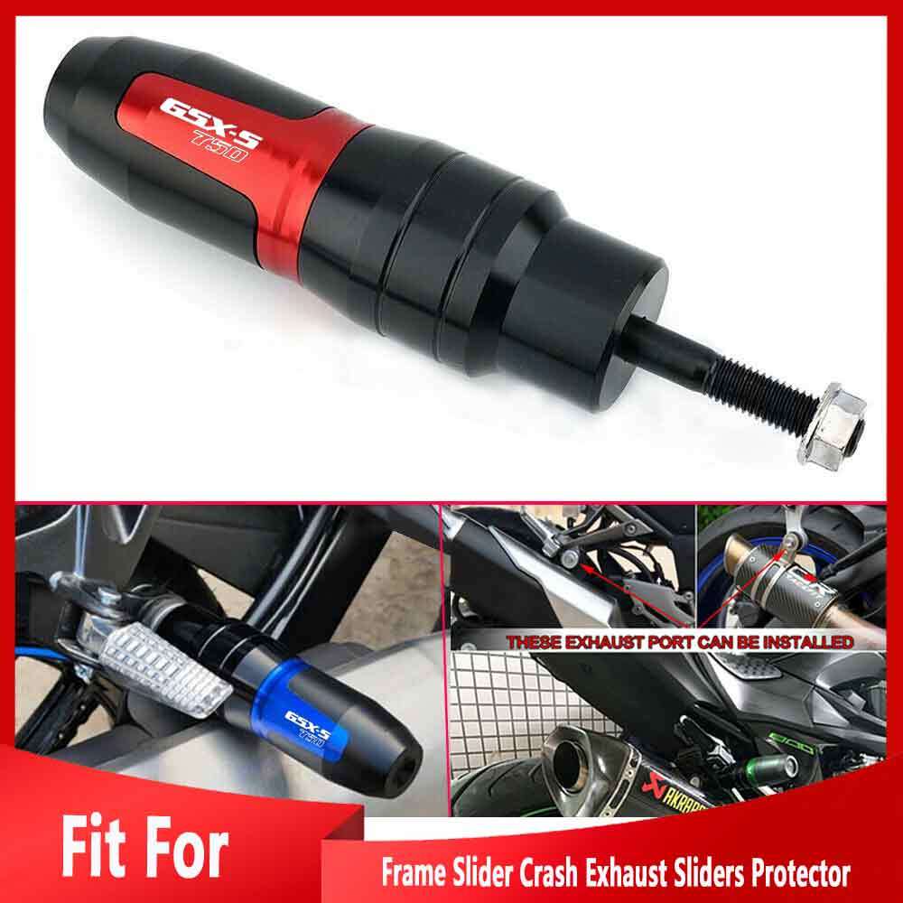 For Suzuki GSXS750 New Motorcycle Frame Slider Crash Exhaust Sliders