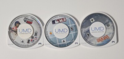 PSP UMD Lot 3 MLB, MLB 2K28, Shaun White Snowboarding UMD ONLY! W/ Fast Shipping
