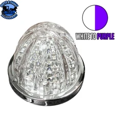 ROADWORKS NEW WATERMELON HERO LED MARKER - WHITE PURPLE LIGHT/ CLEAR SMOOTH LENS