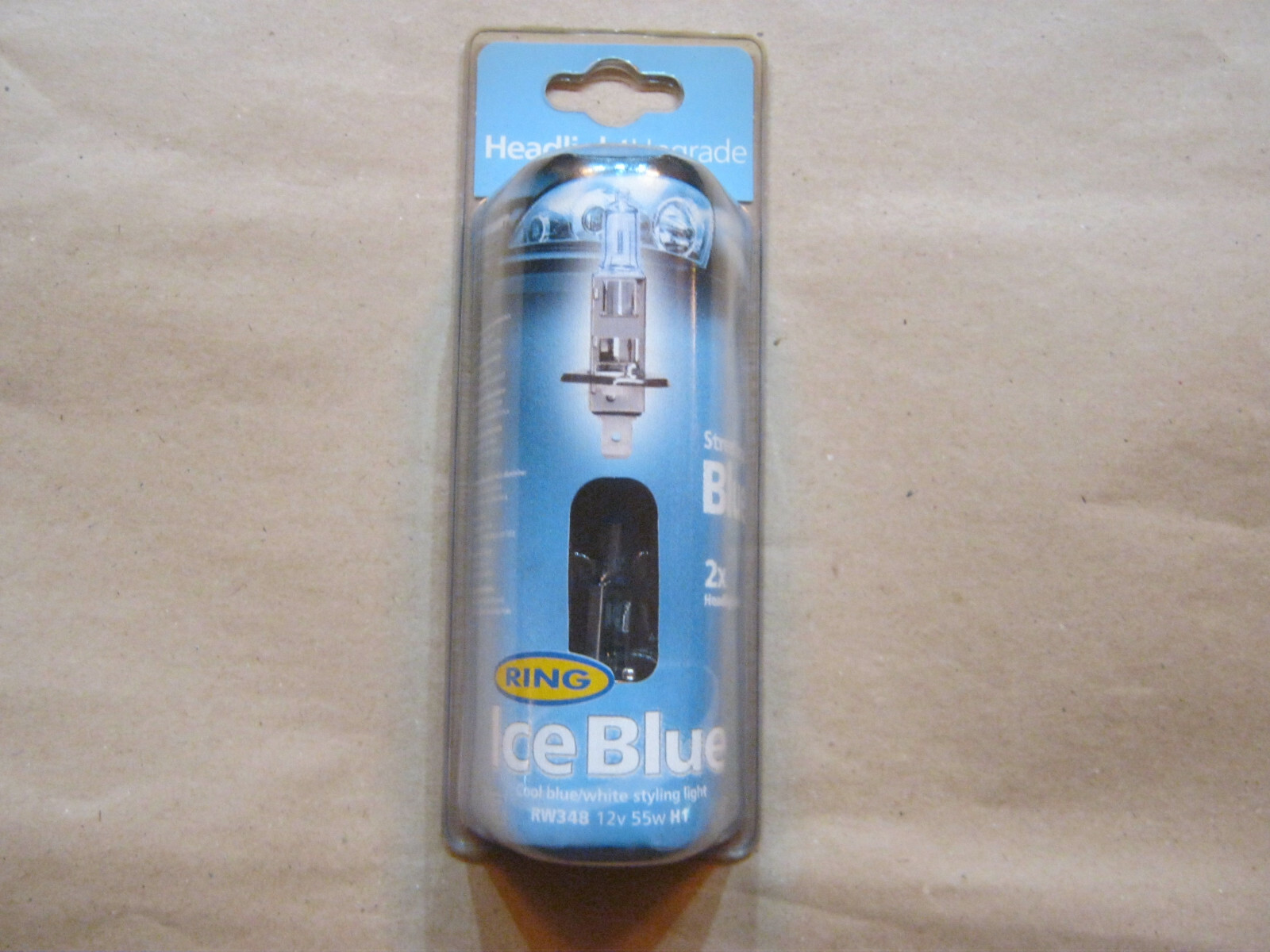 Ring Automotive RW348 H1 IceBlue Halogen Street Legal Headlight Headlamp Bulbs