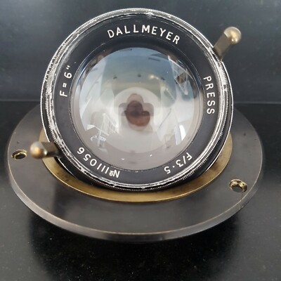 A Dallmeyer Super-six Anastigmat Lens. Auction A Dallmeyer Super-six Anastigmat Lens. Auction