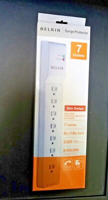 Belkin BE107200-06 7-Outlet Home/Office Surge Protector