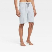 Men 9" Knit Sleep Shorts PJ GRAY or BLACK Cotton/Modal Soft  Comfy Goodfellow