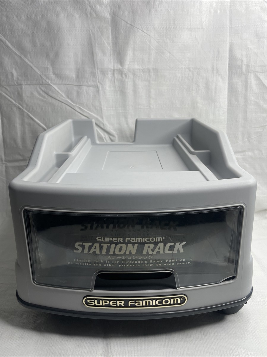 US SELLER - Nintendo Super Famicom Station Rack Caddy Case US SELLER - Nintendo Super Famicom Station Rack Caddy Case