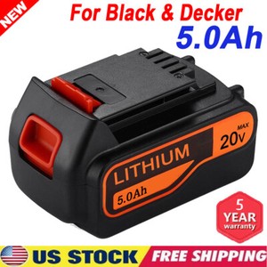 For Black Decker Lbxr20 20v Max 5 0 Ah Lithium Battery Lbxr2020 Lb2x4020 Lbx20 611677932855 Ebay