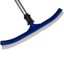 18" Plastic Wall Brush For Above or In-Ground Swimming Pools 