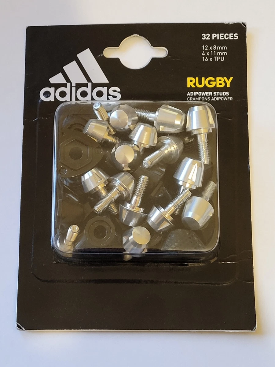 Orador madre cero Adidas Adipower Rugby SG Studs Kakari 5mm thread 16 x studs Soft Ground |  eBay