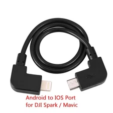 DJI Mavic Air ...Controller Cable..Short...Micro USB to Iphone